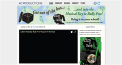 Desktop Screenshot of 4eproductions.com